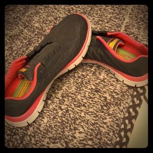 Women sketched shoes